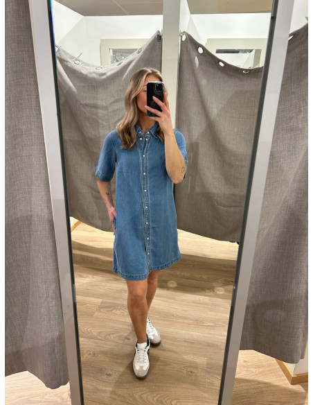 OBJFRAME 2/4 RE DENIM DRESS