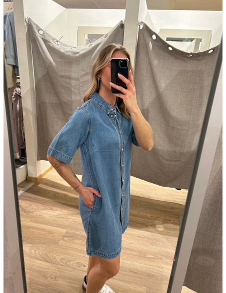 OBJFRAME 2/4 RE DENIM DRESS