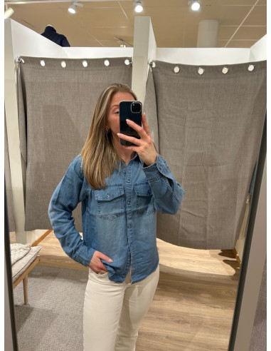 JXCARLY TENCEL LS SHIRT