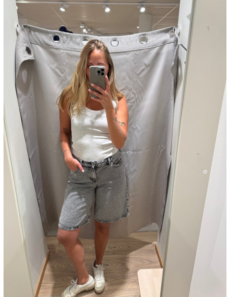 JXLAURA LONG MW DENIM SHORTS