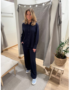 JDYSAY HW LINEN WIDE PANT 2