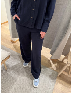 JDYSAY HW LINEN WIDE PANT