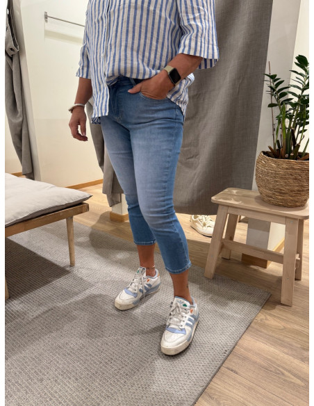 CARWILLY REG WAIST DNM CAPRI NOOS