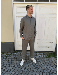 JPRBLALAWRENCE LINEN L/S SHIRT 2