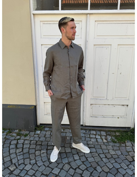 JPRBLALAWRENCE LINEN L/S SHIRT