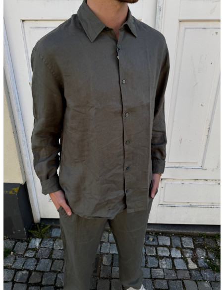 JPRBLALAWRENCE LINEN L/S SHIRT