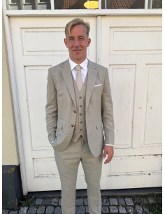 SLHSLIM-OASIS LINEN BLZ