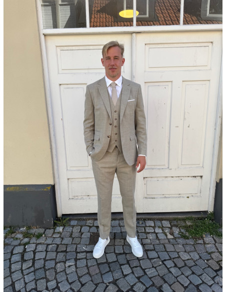 SLHSLIM-OASIS LINEN TRS NOOS