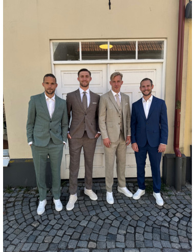 SLHSLIM-OASIS LINEN TRS NOOS