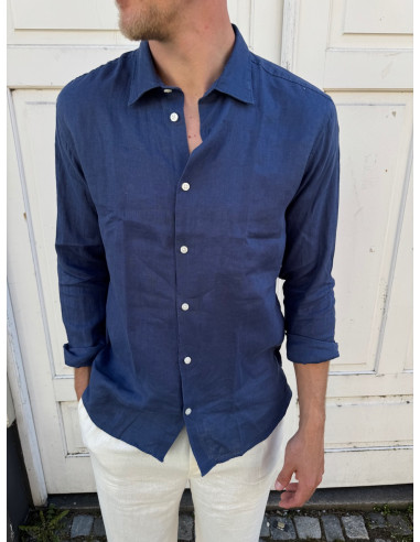 SLHREGKYLIAN-LINEN SHIRT LS CLASSIC