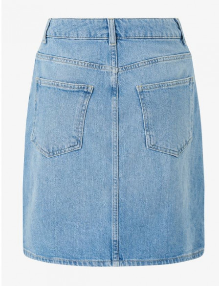 OBJELLEN HW SHORT DENIM SKIRT