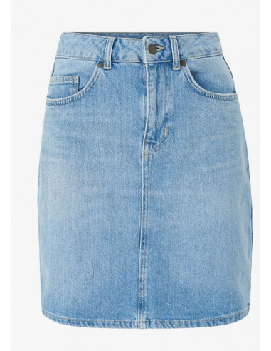OBJELLEN HW SHORT DENIM SKIRT