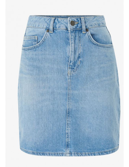 OBJELLEN HW SHORT DENIM SKIRT