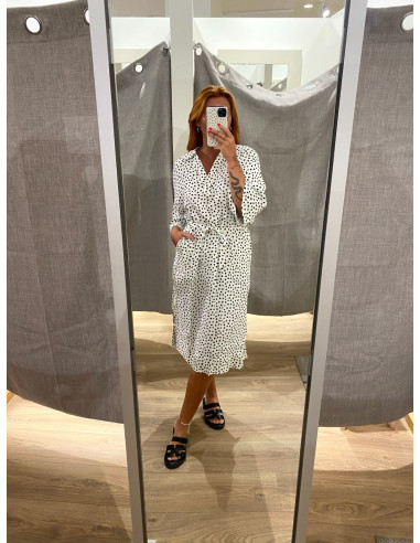 VMROSITA 3/4 VNECK DRESS