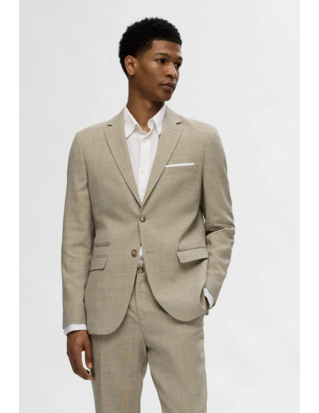 SLHSLIM-OASIS LINEN BLZ