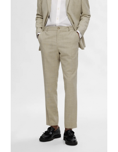 SLHSLIM-OASIS LINEN TRS NOOS