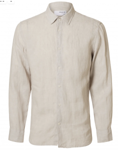 SLHREGKYLIAN-LINEN SHIRT LS CLASSIC 2