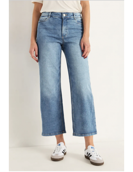 Stella wide ancle denim jeans