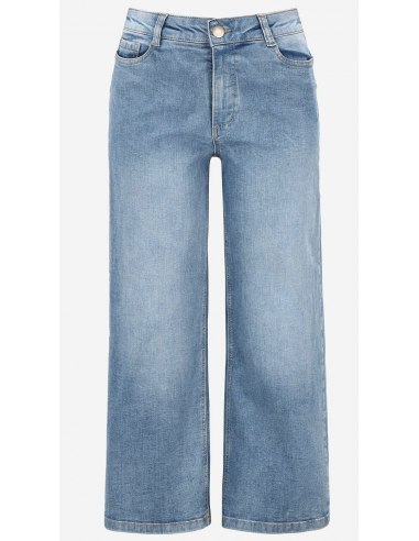 Stella wide ancle denim jeans