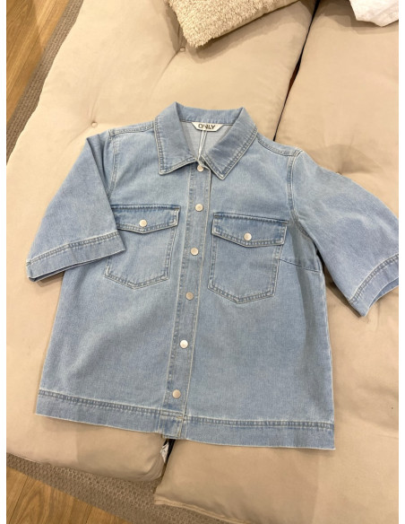 ONLBELLE S/S SHIRT DNM