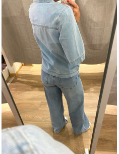 ONLBELLE S/S SHIRT DNM 2