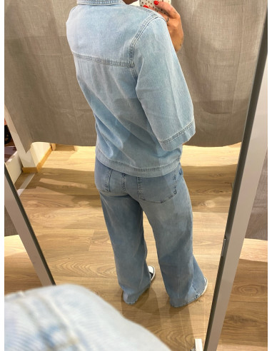 ONLBELLE S/S SHIRT DNM