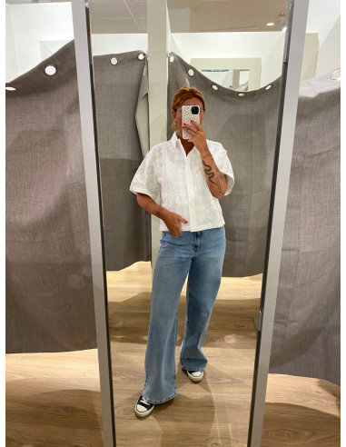 JXMIKA BRODERIE SS SHIRT