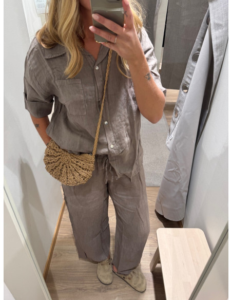 MIX BY AVA LINNESKJORTA