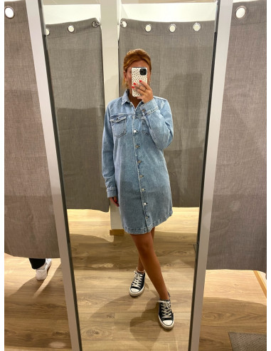 VIJAF L/S SHIRT DRESS