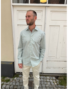 SLHREGLUX POPLIN LS SHIRT SPREAD