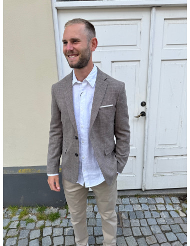 JPRBLALAWRENCE LINEN L/S SHIRT