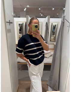 SLFMALINE-LILIANA 2/4 KNIT O-NECK NOOS 2