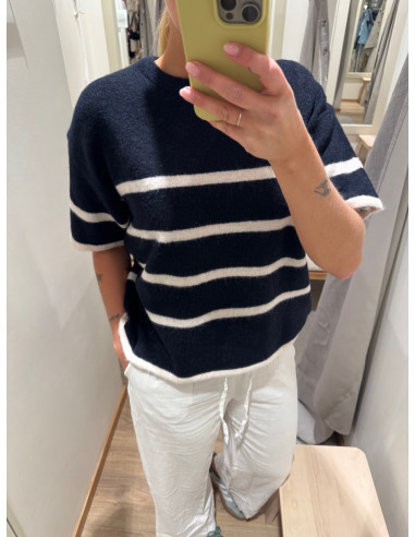 SLFMALINE-LILIANA 2/4 KNIT O-NECK NOOS