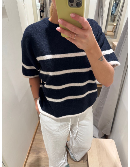 SLFMALINE-LILIANA 2/4 KNIT O-NECK NOOS