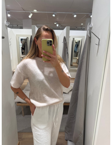 SLFMALINE-LILIANA 2/4 KNIT O-NECK NOOS