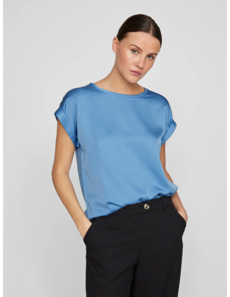 VIELLETTE SATIN TOP