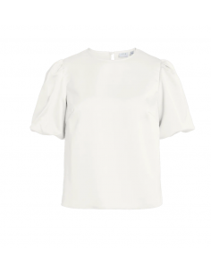 VIELLETTE 2/4 SATIN PUFF TOP 2