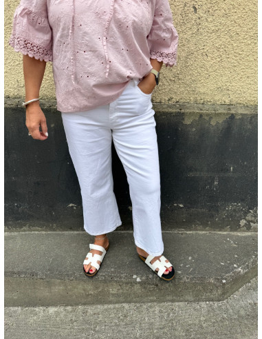 Stella wide ancle denim jeans