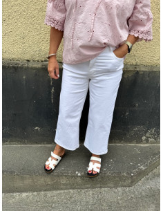 Stella wide ancle denim jeans