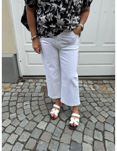 Stella wide ancle denim jeans