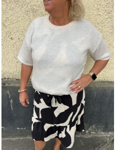 SLFMALINE-LILIANA 2/4 KNIT O-NECK NOOS 2