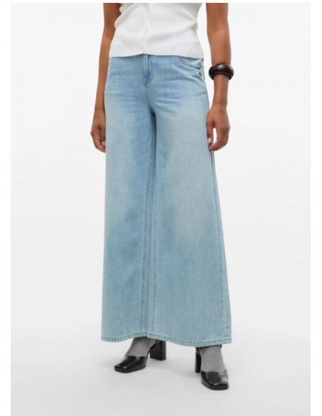 VMTANNET MR WIDE JEANS