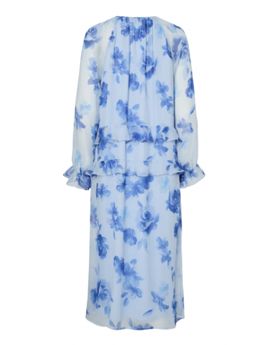 PCCLARA LS LONG V-NECK DRESS