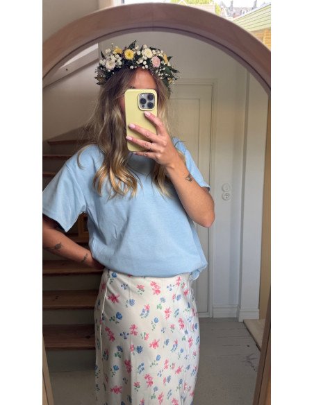 PCSKYLAR SS OVERSIZED TEE