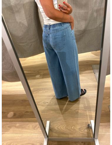 VMVALERIA MR WIDE STRING JEANS