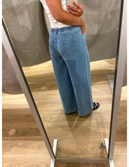 VMVALERIA MR WIDE STRING JEANS