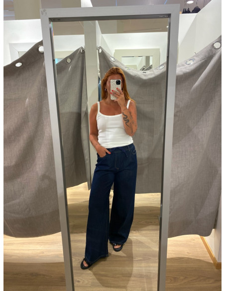 VMVALERIA MR WIDE STRING JEANS