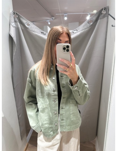 VMJAMIE LS DENIM SHACKET