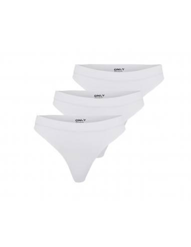 ONLVICKY RIB S-LES THONG 3-PACK