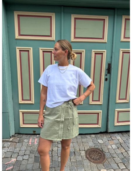 VMLIZA MR SHORT DENIM WRAP SKIRT